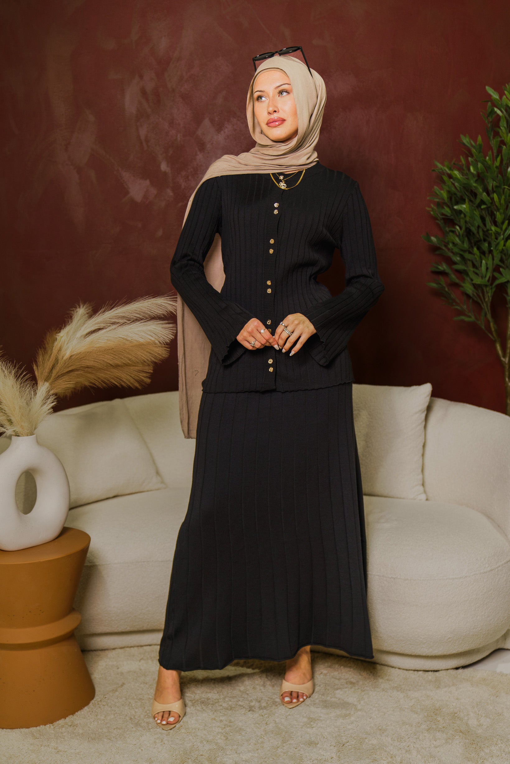 2618_2619-BLK-knit-set