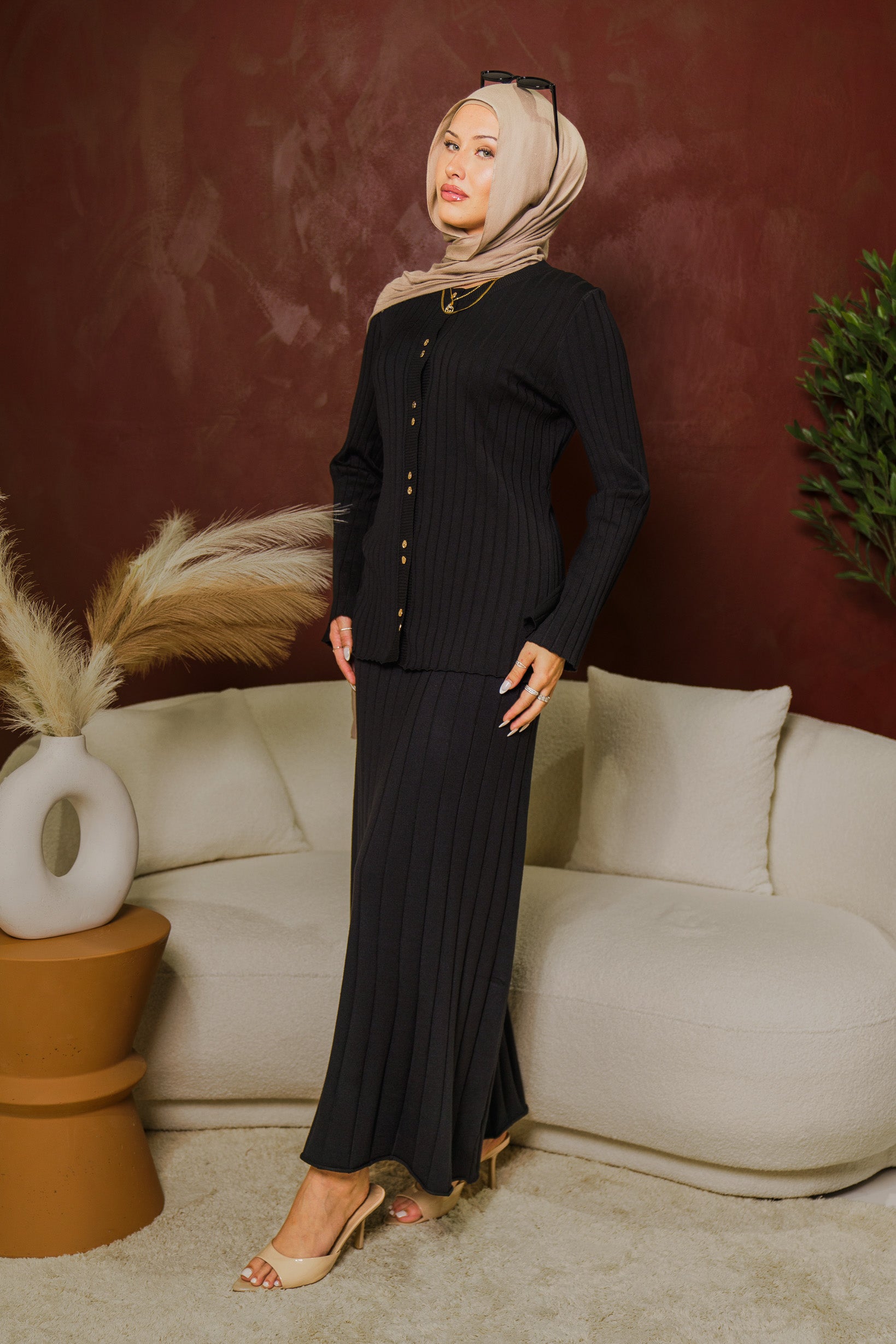 2618_2619-BLK-knit-set