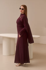 Scarlet Knit Scarf Dress