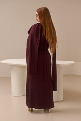 Scarlet Knit Scarf Dress