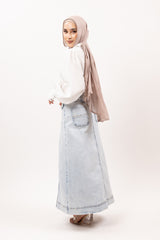 ALP1078-Aci-denim-skirt
