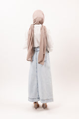 ALP1078-Aci-denim-skirt