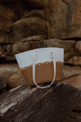 Beach Tote Bag & Hat Set