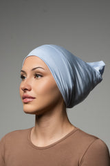 Luxury Jersey Open Cap - Shades of Blue