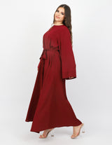 M7635-Maroon-abaya-dress
