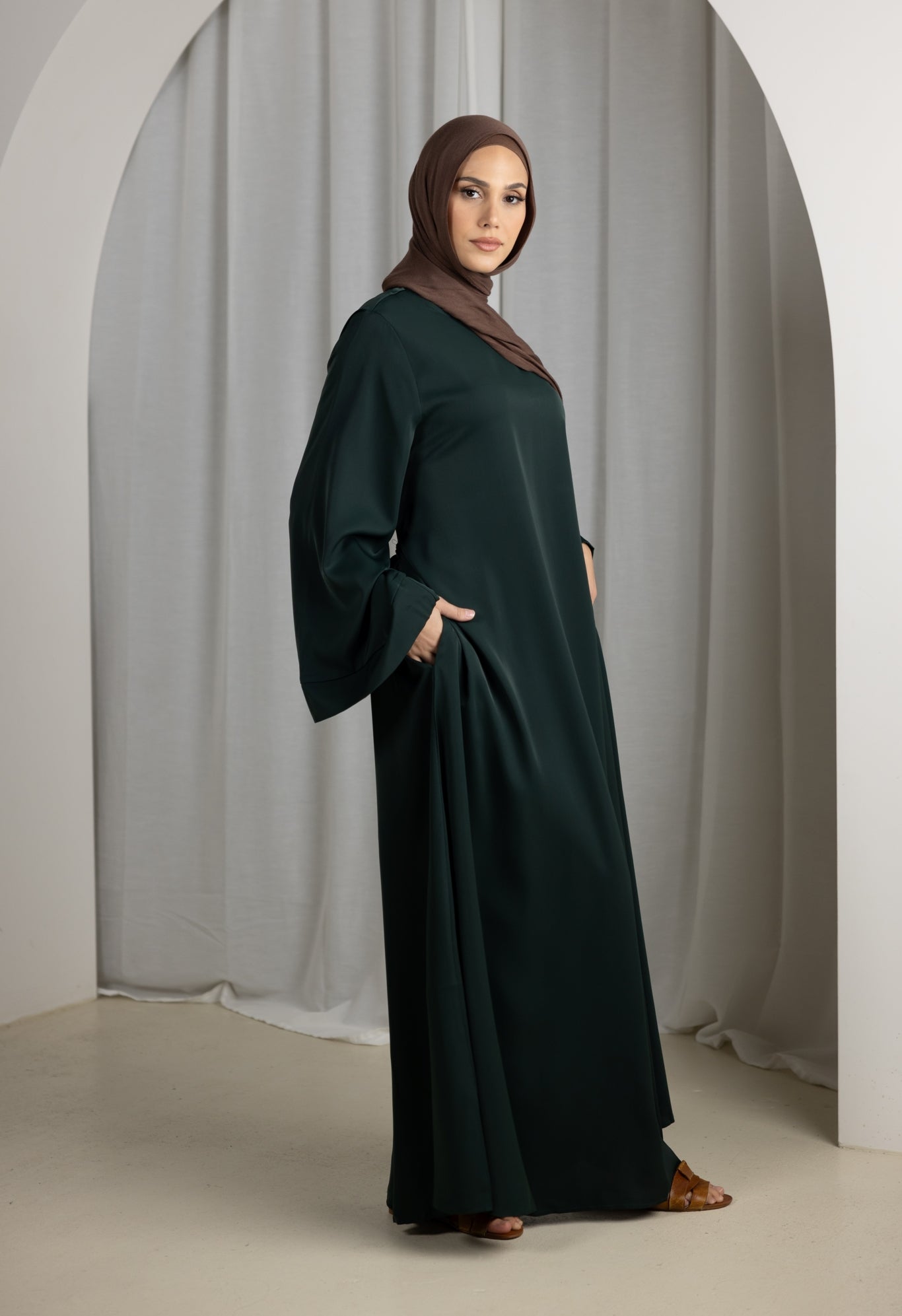 M7635EmeraldGreen-abaya-dress