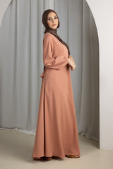 M7691Salmon-abaya-dress