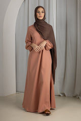 M7691Salmon-abaya-dress