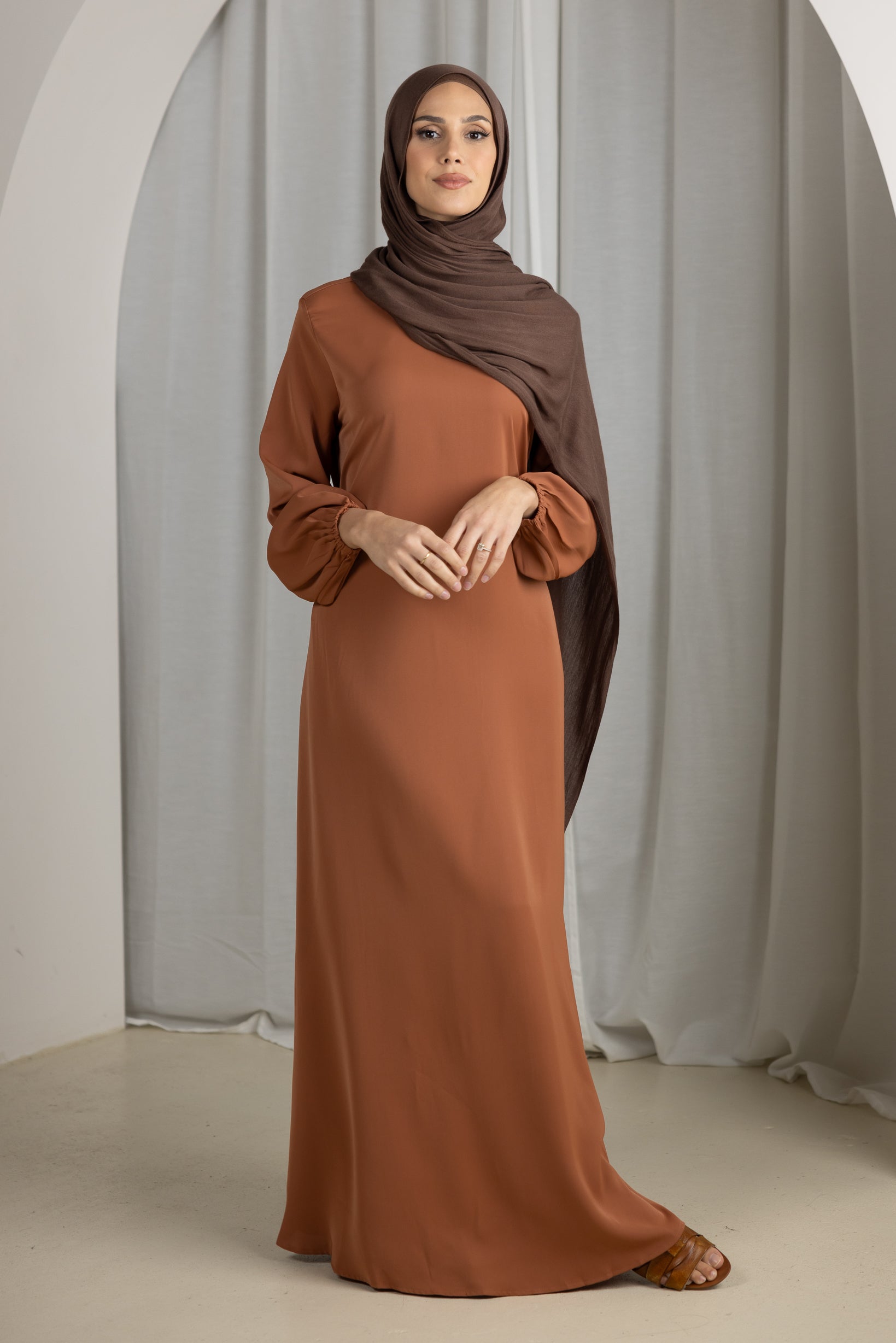 M7691Toffee-abaya-dress