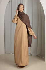 M7691Wheat-abaya-dress