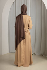M7691Wheat-abaya-dress