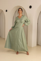 M7797Khaki-dress-abaya