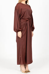 M7943Chocolate-skirt