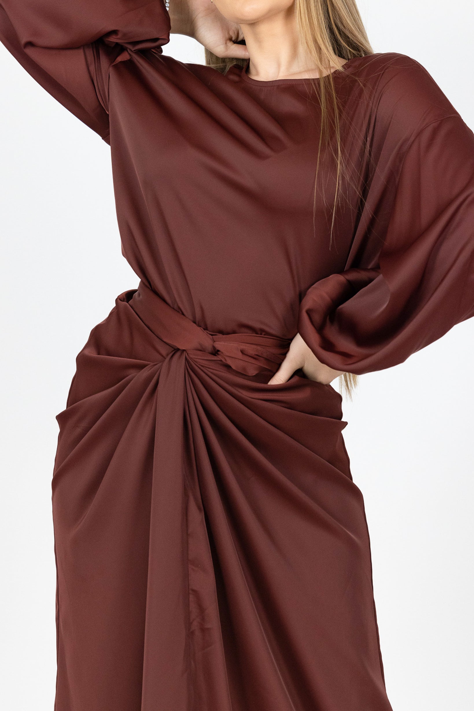 M7943Chocolate-skirt