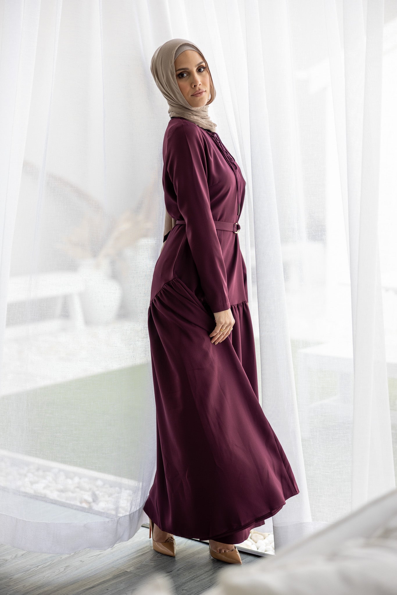 M7957Burgundy-dress-abaya