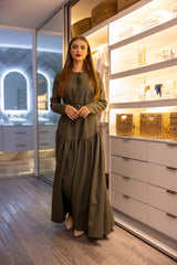 M7957Khaki-dress-abaya