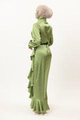 M8000Green-dress-abaya