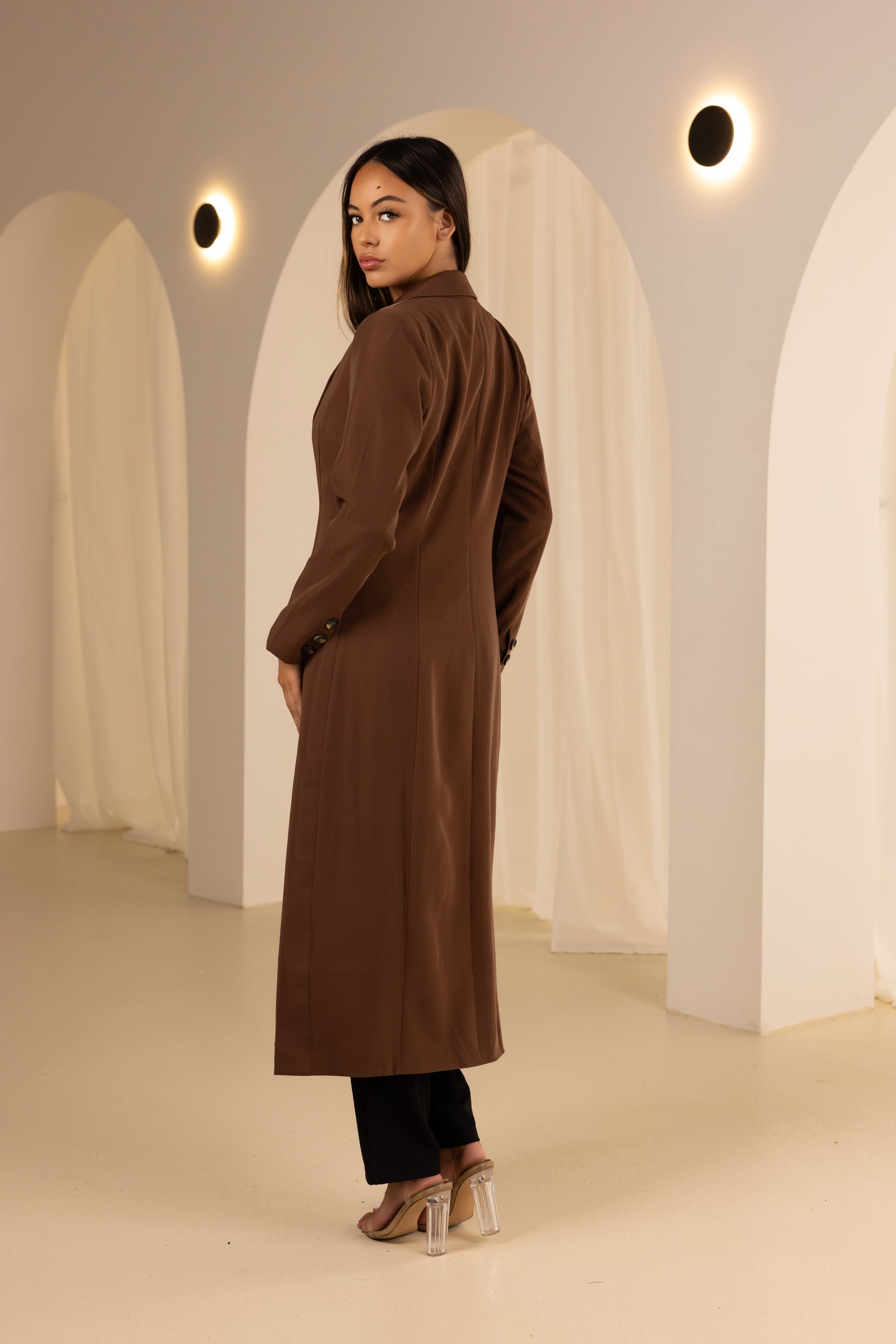 M8042Chocolate-trench-jacket