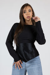 M8111Black-blouse-top