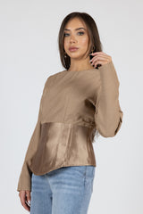 M8111Mocha-blouse-top