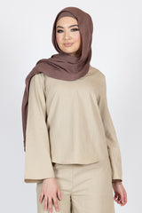 M8120Beige-blouse