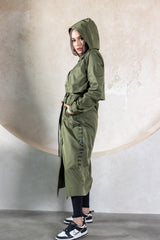 M8154Khaki-trench-coat-jacket