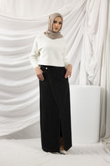 M8182Black-skirt-maxi