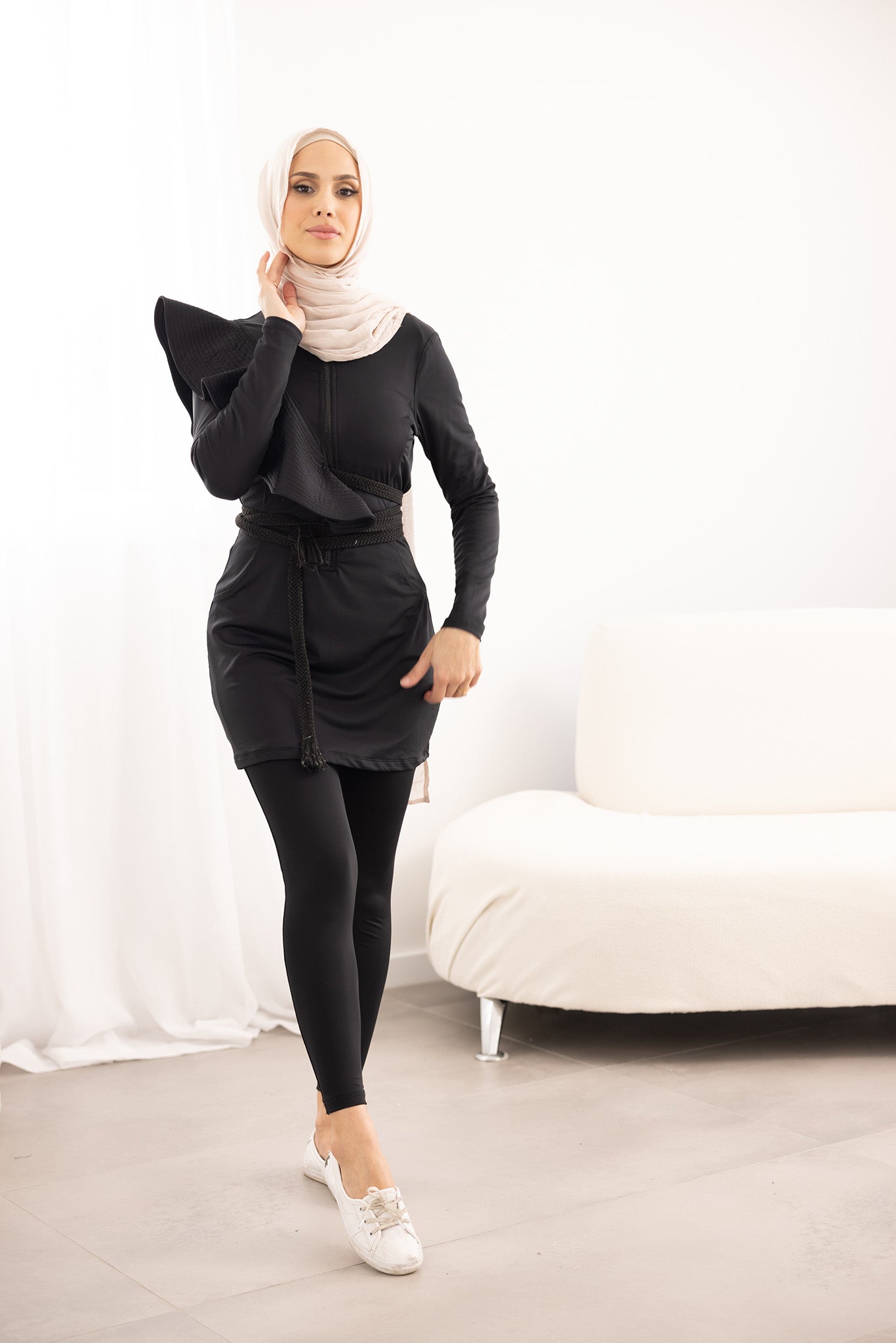 M8217-1Black-swim-top