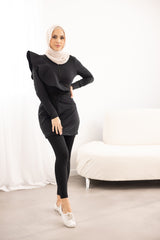 M8217-1Black-swim-top