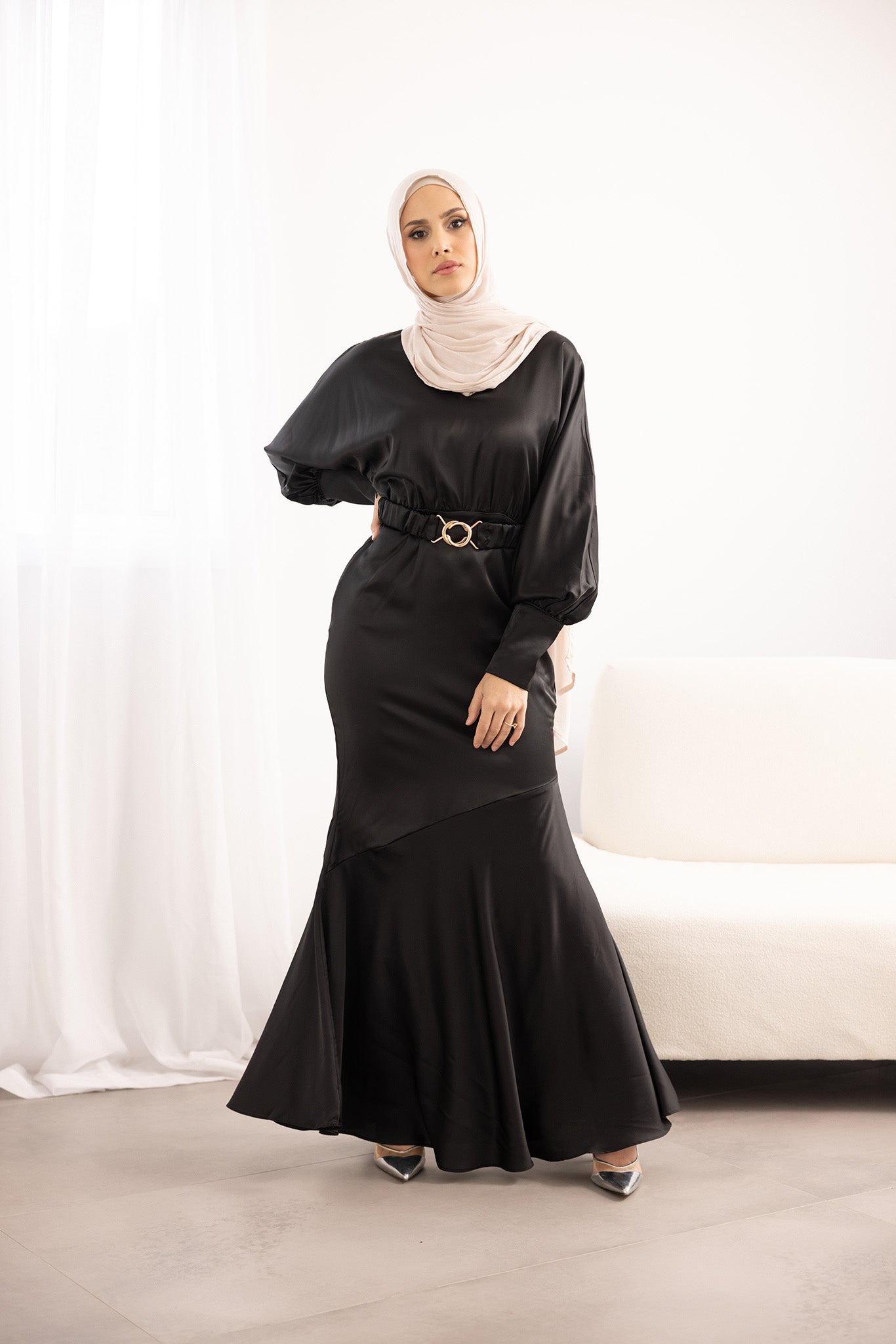 M8233-BLK-dress-abaya-satin