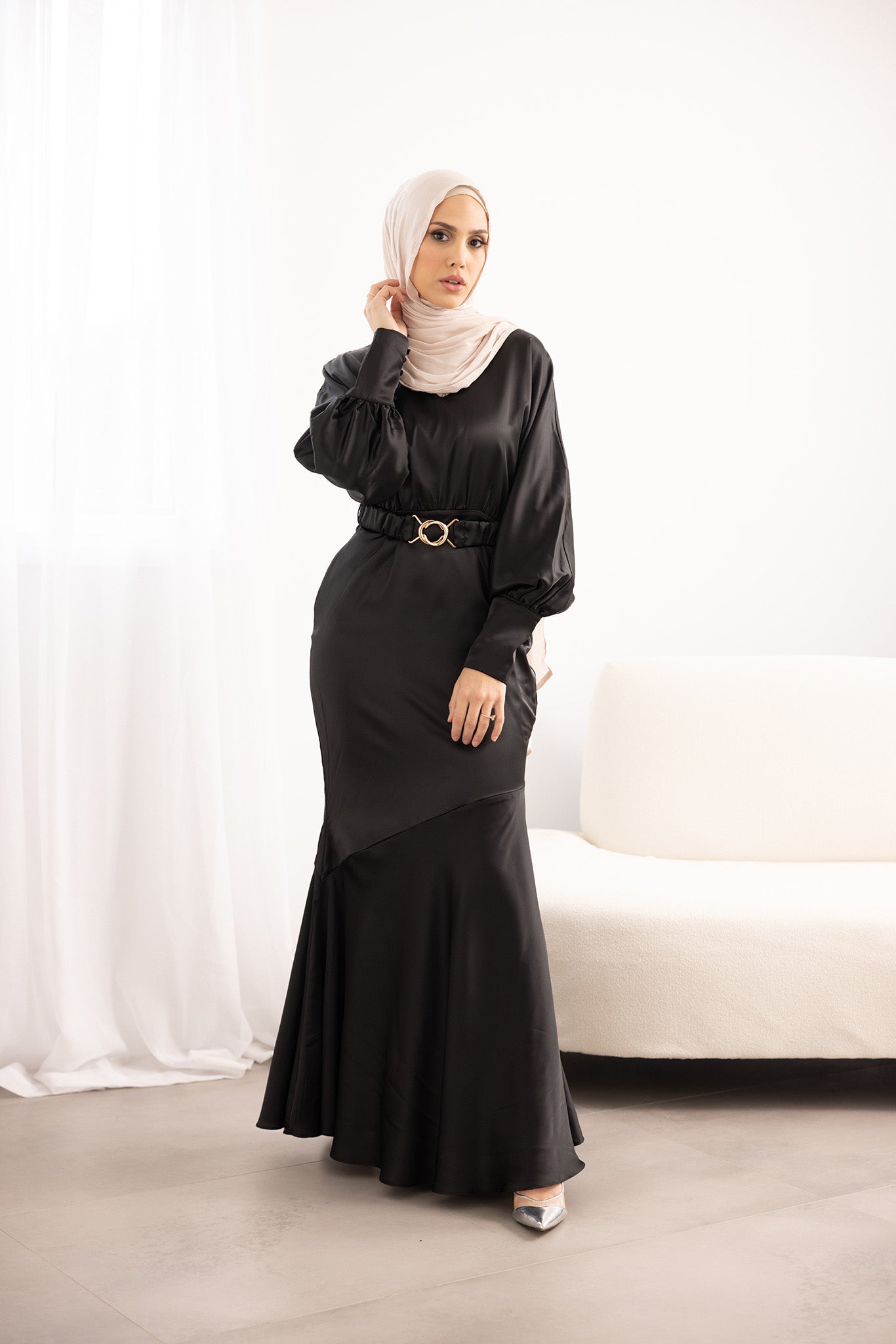 M8233-BLK-dress-abaya-satin