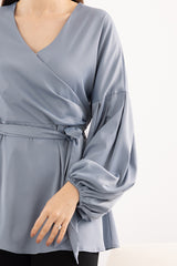 M8238SteelBlue-blouse-top