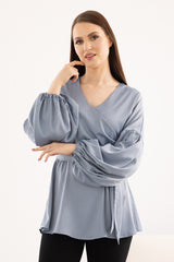 M8238SteelBlue-blouse-top