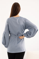 M8238SteelBlue-blouse-top