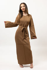 M8266Chocolate-dress-abaya