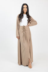 M8268Tan-skirt