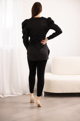 M8277-BLACK-blouse-satin
