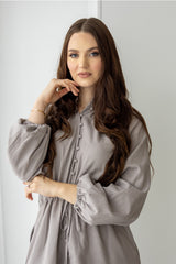 M8291Mocha-blouse