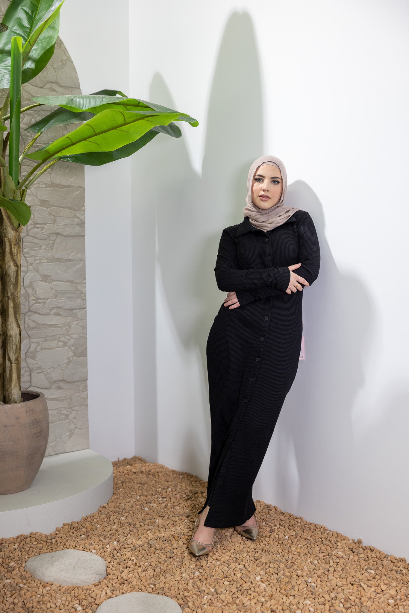 M8300-BLK-dress-ribbed