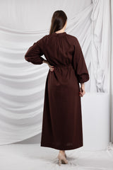 M8360Chocolate-dress-abaya