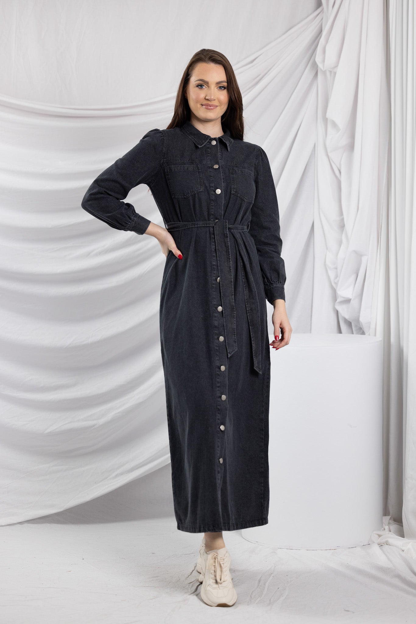 M8393Black-dress-abaya-denim