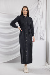 M8393Black-dress-abaya-denim