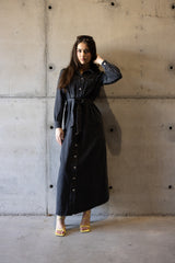 M8393Black-dress-abaya-denim