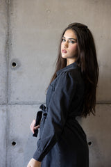 M8393Black-dress-abaya-denim