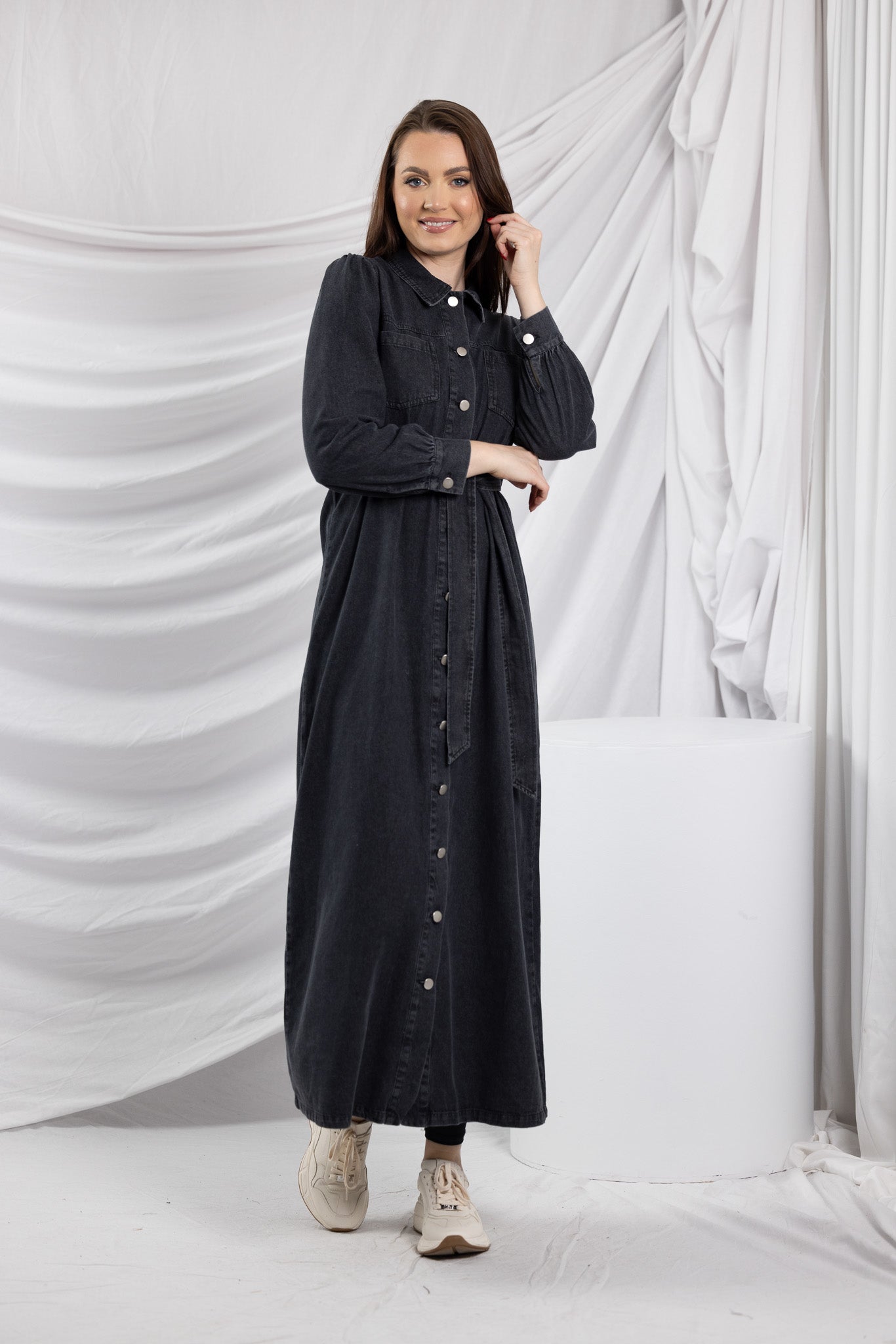 M8393Black-dress-abaya-denim