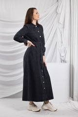M8393Black-dress-abaya-denim