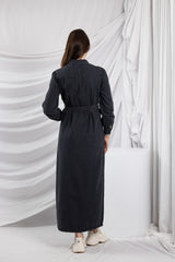 M8393Black-dress-abaya-denim