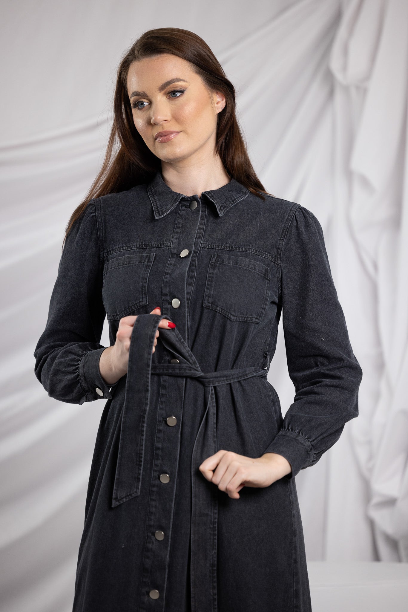 M8393Black-dress-abaya-denim
