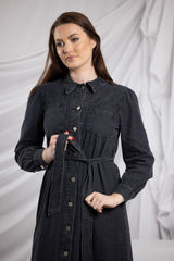 M8393Black-dress-abaya-denim