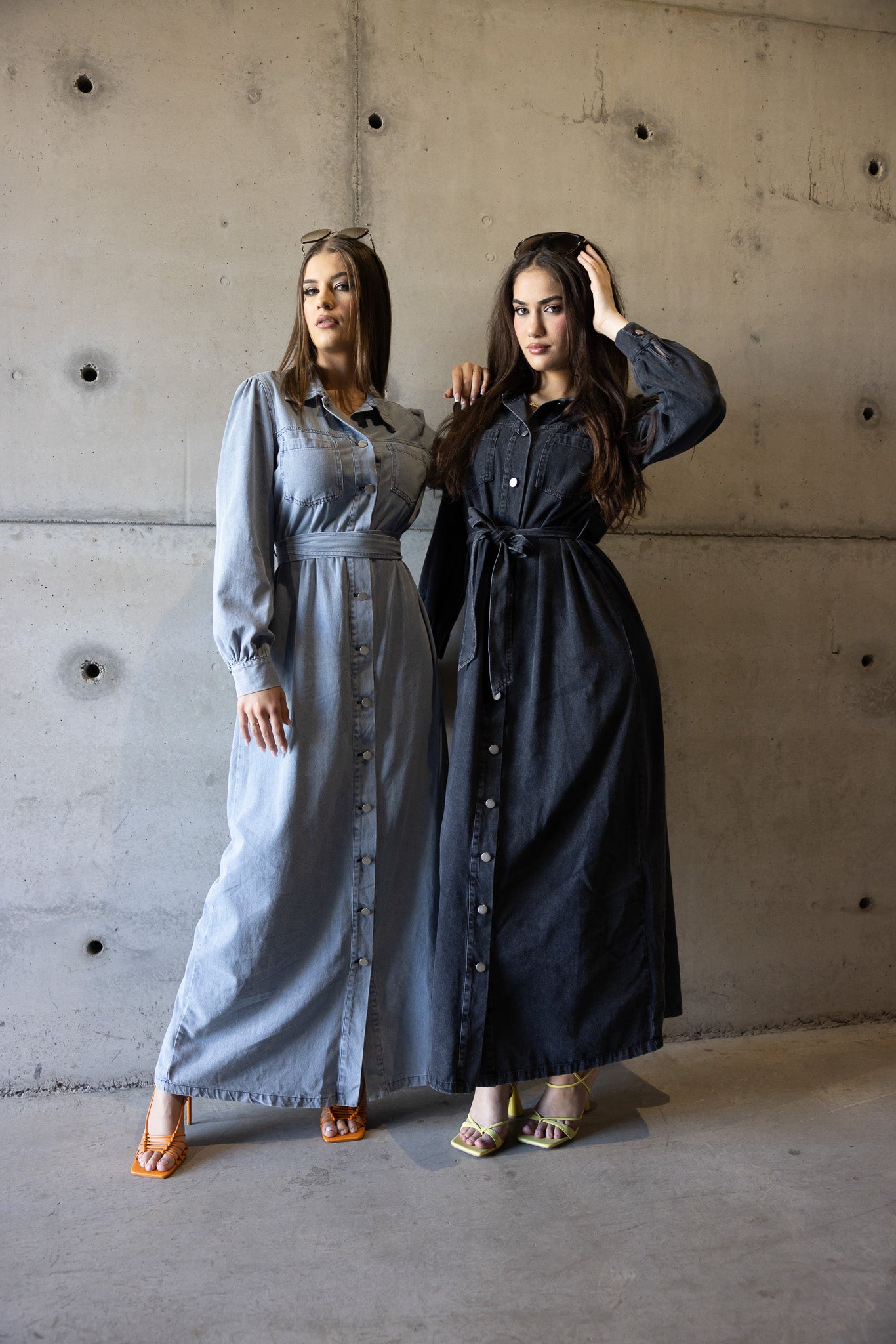 M8393Black-dress-abaya-denim